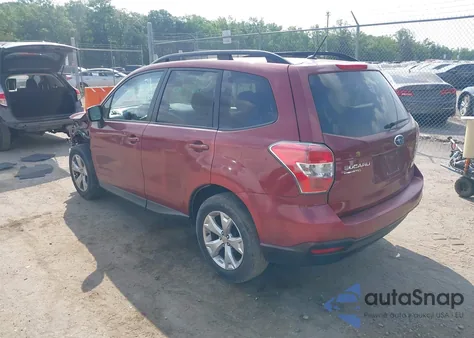 2015 Subaru Forester 2.5I Premium from USA, damaged, VIN JF2SJADC5FH584245